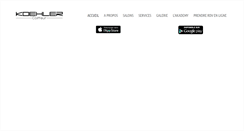 Desktop Screenshot of koehlercoiffeur.com